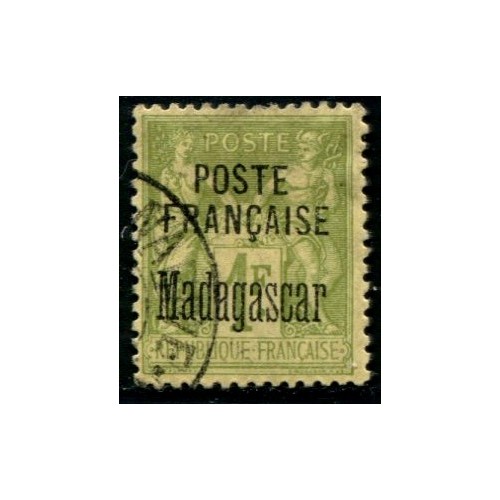 Lot A2500 - Madagascar - N°21 Obl